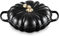 Le Creuset Enamel Cast Iron Pumpkin Blazer 2.75 Qt Olive Dutch Oven Le Creuset - Licorice
 - 0024147340843