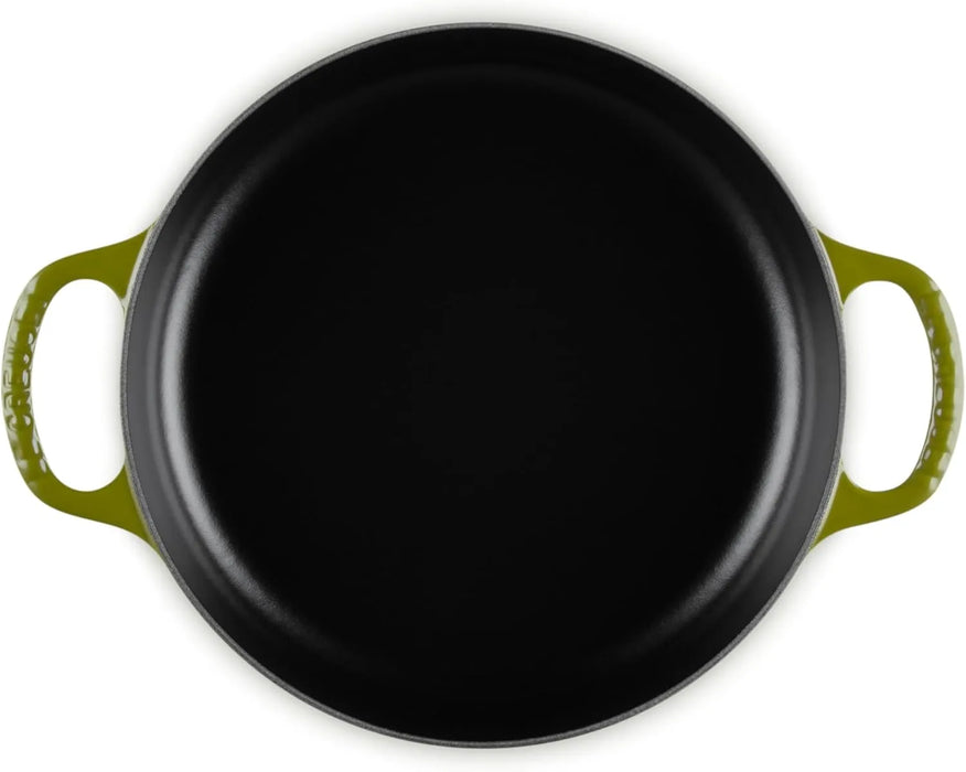 Le Creuset Enamel Cast Iron Signature Everyday Pan 11 Inch Olive Le Creuset