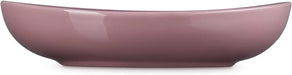Le Creuset Flora Dish 8.7 Inch Mauve Pink Heat and Cold Resistant Oven Safe Le Creuset