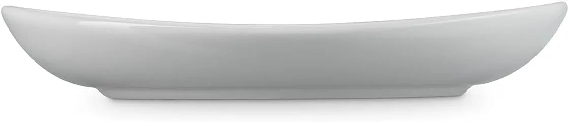 Le Creuset Flora Plate 7.5 Inch White Raster Heat and Cold Resistant Le Creuset