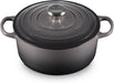 Le Creuset Signature Round Casserole with Lid 11 Inch Induction Compatible Le Creuset - Oyster
 - 0024147267485