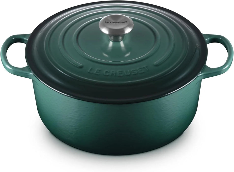 Le Creuset Signature Round Casserole with Lid 11 Inch Induction Compatible Le Creuset - Artichoke
 - 0024147313007