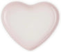 Le Creuset Sphere Heart Plate 9.1 Inch Shell Pink Heat and Cold Resistant Le Creuset