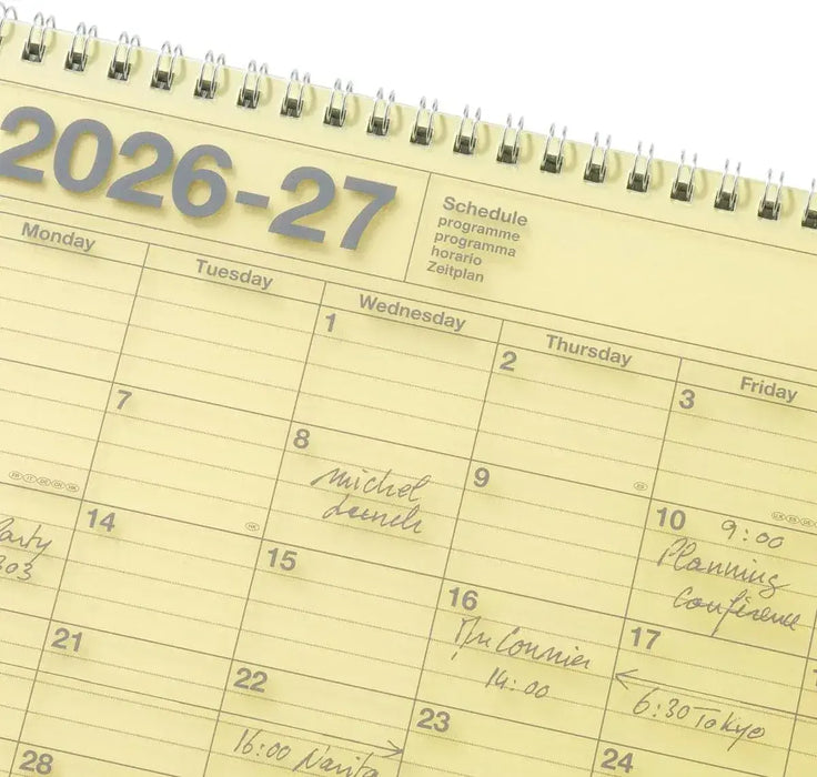 Mark's 2026 Planner Schedule Book Monthly Calendar Notebook