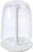 Marna Bathroom Cup Stand Set - Clear No Handle Toothpaste Cup - 4976404361114