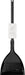 Marna Broom and Dustpan Set Freestanding Indoor Outdoor - Black - 4976404011828