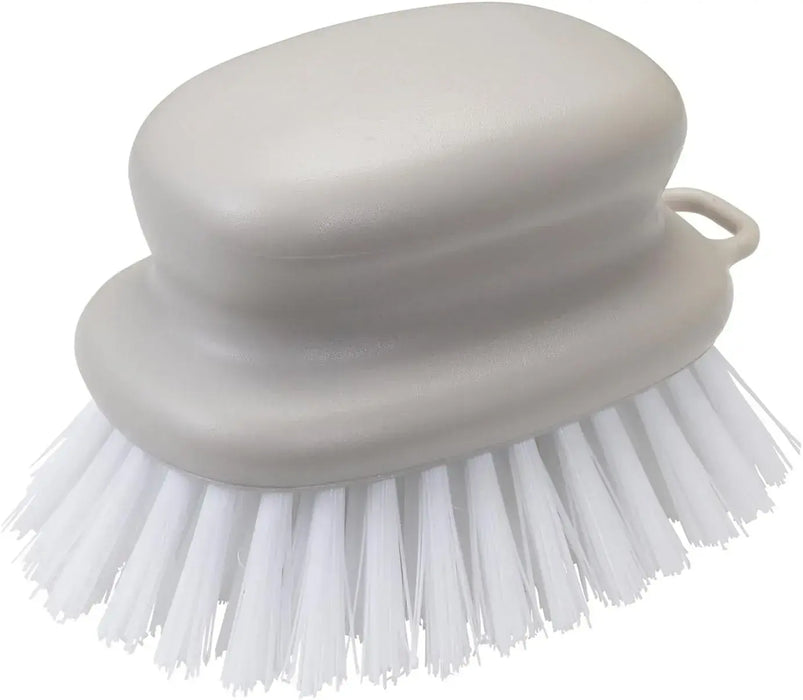 Marna Easy-to-Grip Bath Brush Hang/Wash Light Force Cleaning Brush - Gray - 4976404012795
