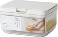 Marna Plastic Kitchen Storage Container Moisture Resistant - White Wide Short - 4976404276227