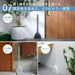 Marna Slim Freestanding Broom and Dustpan