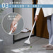 Marna Slim Freestanding Broom and Dustpan