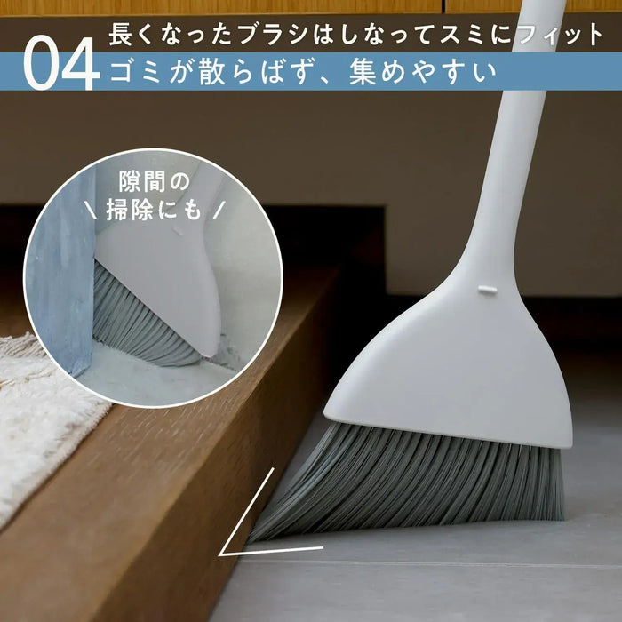 Marna Slim Freestanding Broom and Dustpan