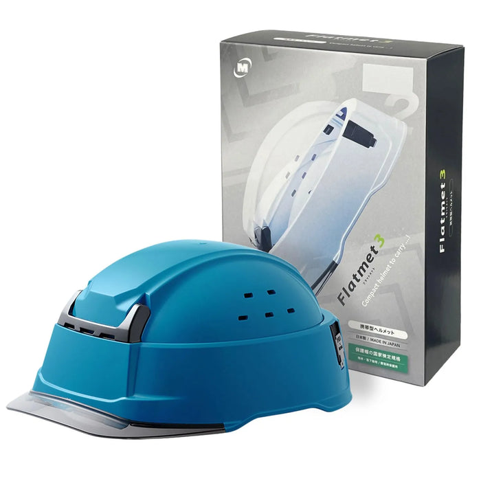 Midori Anzen SCT29B Flat Mate 3 Folding Portable Helmet ABS