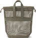 Muji 3D Mesh Drawstring Bag with Handles Pouch - Khaki - 4550584920721
