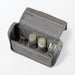 Muji Polyester Hanging Toiletry Case Medium Gray