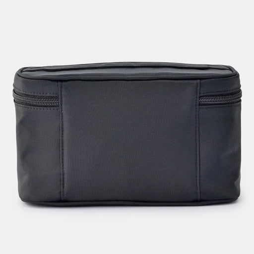 Muji Recycled Nylon Hand Carry Pouch Black Large Capacity