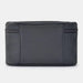 Muji Recycled Nylon Slim Handled Pouch Black 20.5x6x12.5cm