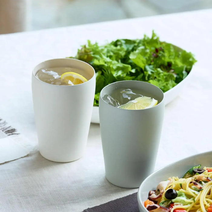 Muji Stainless Steel Vacuum Insulated Tumbler 600ml Light Green