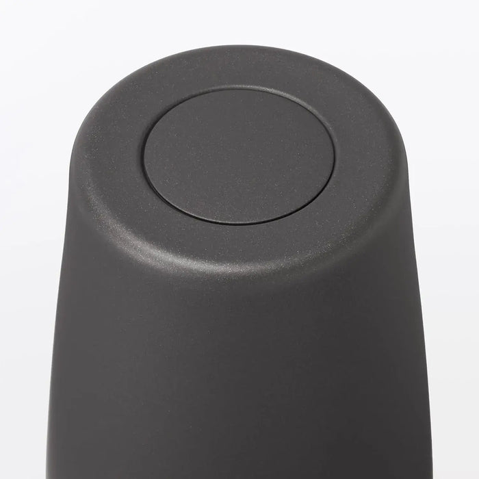 Muji Vacuum Insulated Stainless Steel Tumbler, Charcoal Gray