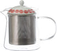 Nishi Kai Toki Glass Teapot with Stainless Steel Infuser - Big-03 - 4965451204970