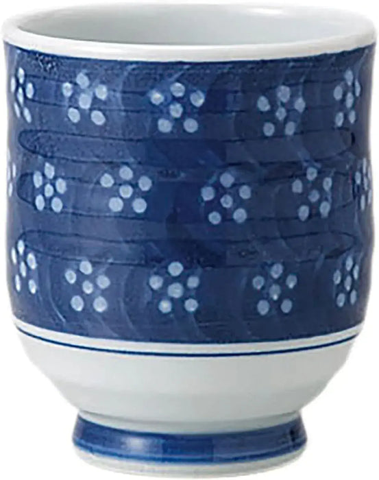 Nishi Kaigan Toki Arita Ware Tea Cup - 8.5x10cm Dark Plum Blossom - 4965451688107