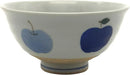 Nishitomi Ceramic Small Rice Bowl Blue Ceramic 10 cm