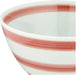 Nishitomi Ceramic Ware Hasami Border Rice Bowl