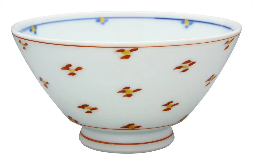Nishitomi Ceramic Ware Hasami Ware Hanagokoro Rice Bowl