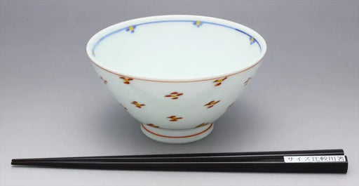 Nishitomi Ceramic Ware Hasami Ware Hanagokoro Rice Bowl