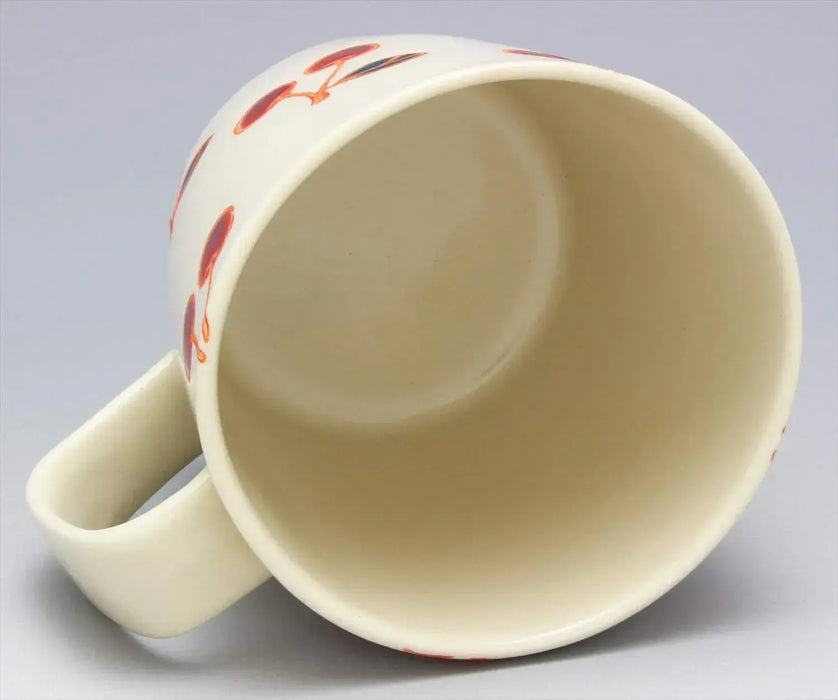 Nishitomi Hasami Ware Fruit Mug Cup Cherries
