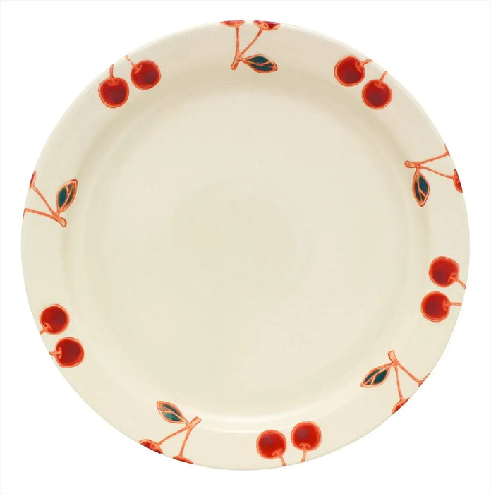 Nishitomi Hasami Ware Fruit Oval Plate - Cherry 05 M - 4534891472753