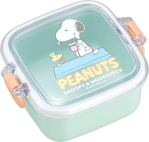 OSK Snoopy Dessert Container Made in Japan Microwave Safe Nesting