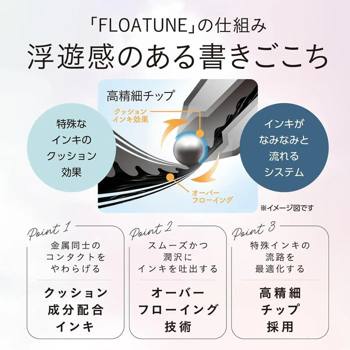 Pentel Flotune Oil Based Ballpoint Pen