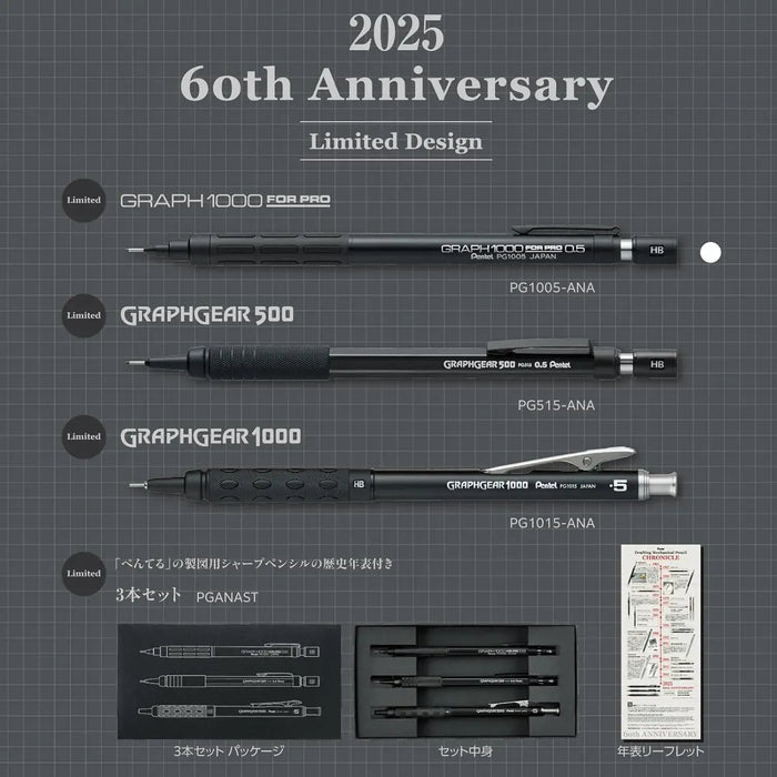 Pentel Graph 1000 Mechanical Pencil Technical Drawing