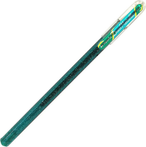 Pentel Hybrid Dual Metallic Glitter Ballpoint Pen 1.0mm Blue