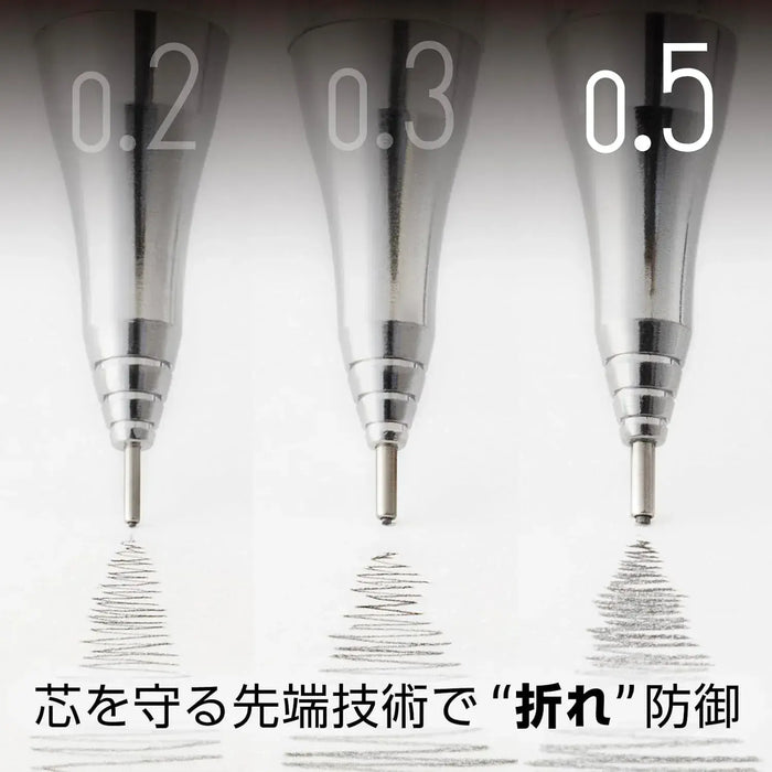 Pentel Orenz Mechanical Pencil 05mm Black Shaft