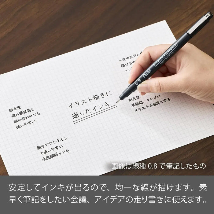 Pentel Point Liner Water Based Pen