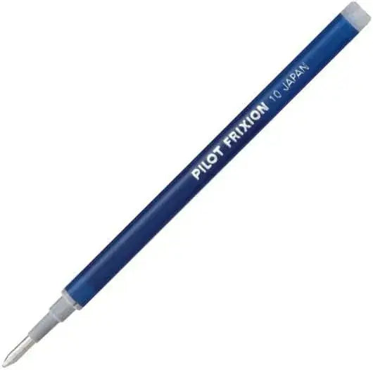Pilot Frixion Ball Pen Refill 1.0mm Blue Black Ink 10 Pack