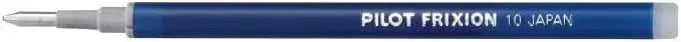 Pilot Frixion Ball Pen Refill 1.0mm Blue Black Ink 10 Pack