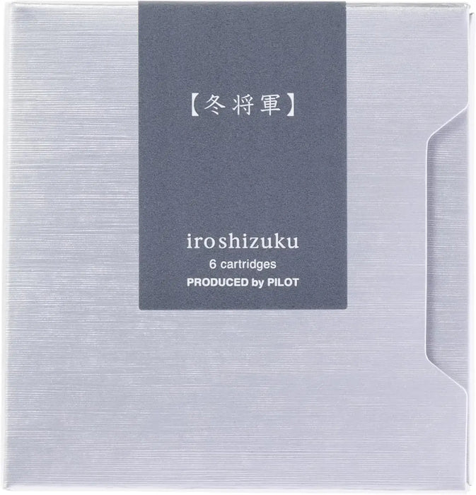 Pilot Iroshizuku Ink Cartridge Refill - Winter General - 4902505641534