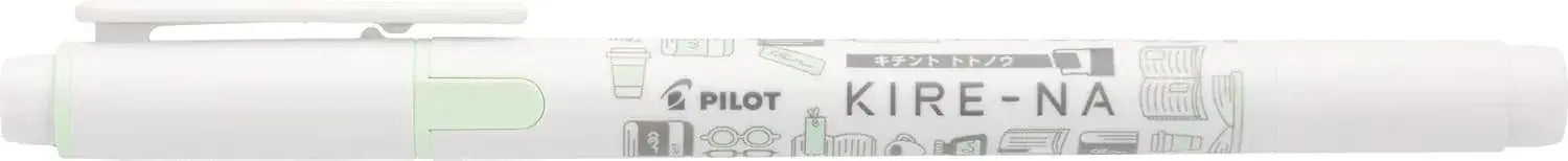 Pilot Kire-Na Fluorescent Highlighter - Pale Green - 4902505702518