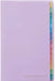Raymay Fujii Color Index Monthly Diary Notebook - Purple - 4902562522982