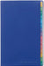 Raymay Fujii Color Index Monthly Diary Notebook - Navy - 4902562522968