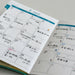 Raymay Fujii Color Index Monthly Diary Notebook