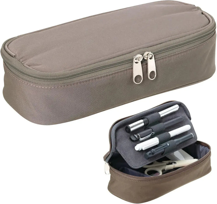Raymay Fujii Switch Turn Pen Case Pencil Pouch - Gray - 4902562526232