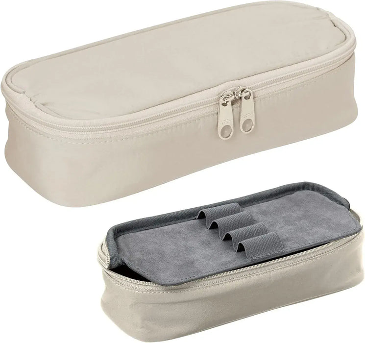 Raymay Fujii Switch Turn Pen Case Pencil Pouch - Beige - 4902562526263