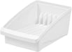 Richell Totono Square Plate Stand for Shelves - White Regular - 4945680117715