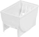 Richell Totono Square Plate Stand for Shelves - White Deep Drawer - 4945680117692