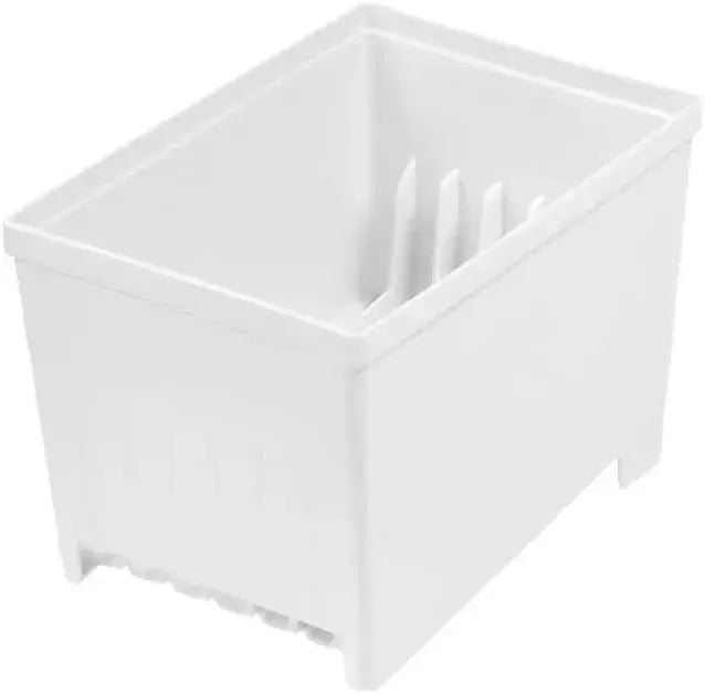Richell Totono Square Plate Stand for Shelves - White, Drawer Use, Regular - 4945680117678