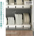 Richell Totono Square Plate Stand for Shelves
