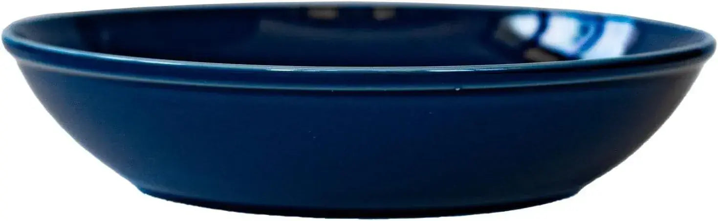 Saikai Pottery Nishiki Hasami Ware Common Bowl Microwave Dishwasher Safe - 21cm-Navy - 4965451132372